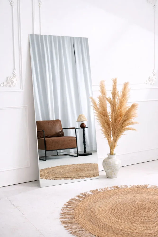 Rectangular Full-Length Copper-Free (No Black Edges) Frameless Floating Wall Mirror with Backlit LED Lighting 70×180 cm – Model LM-73LD