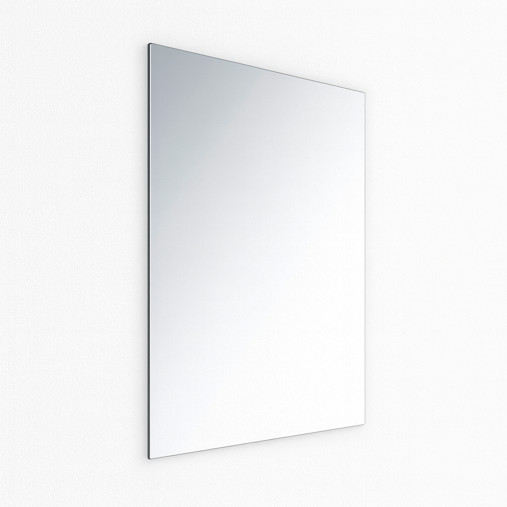 Rectangular Frameless Floating Wall Mirror 45×60 cm – Model 5650D